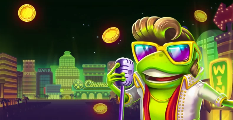 Elvis Frog is Back and Rocking in Vegas!